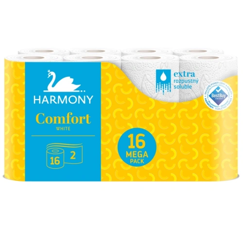 Toaletní papír Harmony 2VR 16 ks Toaletní papír Harmony 2VR 16 ks
