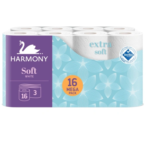 Toaletní papír Harmony Soft 16ks Toaletní papír Harmony Soft 16ks
