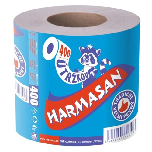 Toaletní papír Harmasan 400 útržků Toaletní papír Harmasan 400 útržků