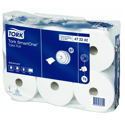 Toaletní papír Tork Smart One 2vr 472242 Toaletní papír Tork Smart One 2vr 472242