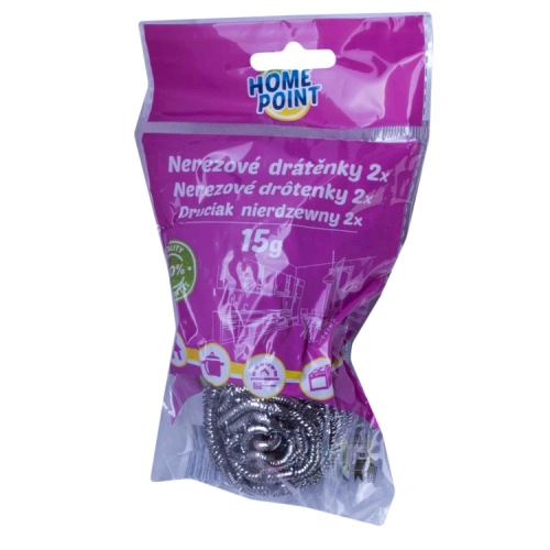 Drátěnka nerez 15g 2ks Drátěnka nerez 15g 2ks