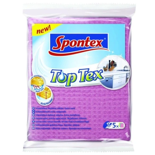 Utěrka houbová TOP TEX 5ks Utěrka houbová TOP TEX 5ks