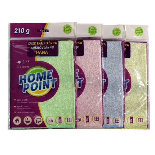 Utěrka Mikrovlákno HANA 30x30 cm 210 g