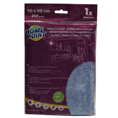 Utěrka mikrovlákno 40x40 cmn250 g Utěrka mikrovlákno 40x40 cmn250 g