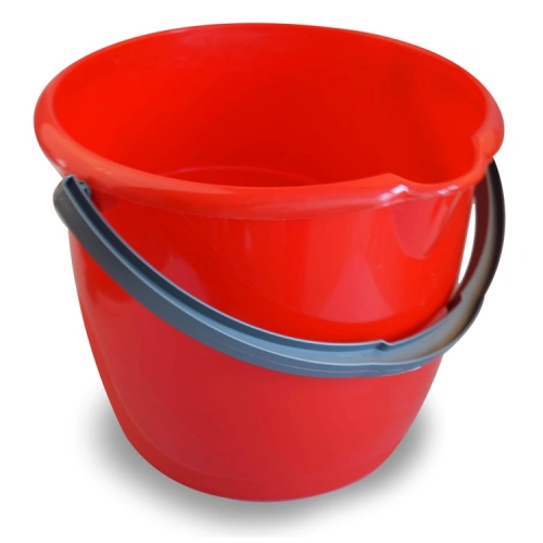 Kbelík LABUŤ s výlevkou 31x25,5 cm 12 l červený Kbelík LABUŤ s výlevkou 31x25,5 cm 12 l červený