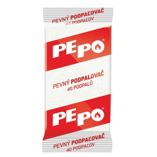 PE-PO pevný podpalovač, 40 podpalů PE-PO pevný podpalovač, 40 podpalů