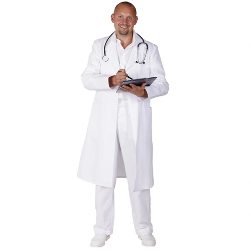 Pánský zdravotnický plášť 0050 - bílý Pánský zdravotnický plášť 0050 - bílý