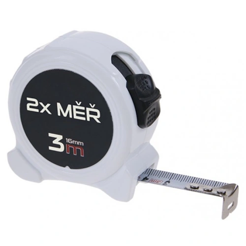 Metr svinovací 3mx16mm 2x MĚŘ Metr svinovací 3mx16mm 2x MĚŘ