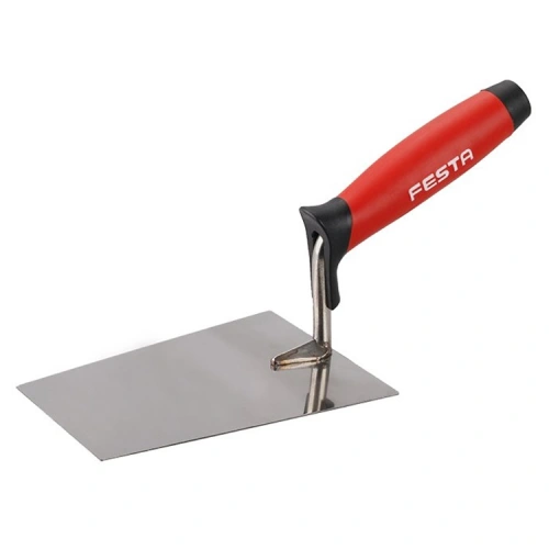 Lžíce nerez zednická FESTA gum. ruč. 160x115mm