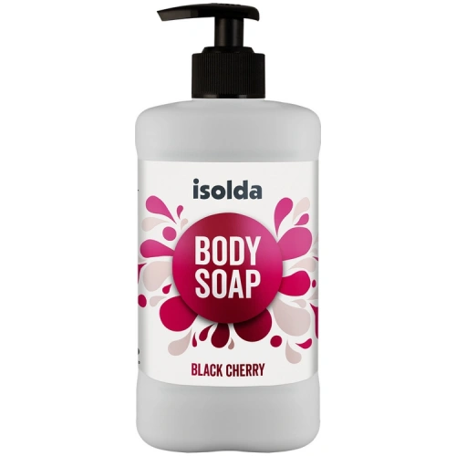 Mýdlo tekuté ISOLDA černá třešeň body soap Mýdlo tekuté ISOLDA černá třešeň body soap