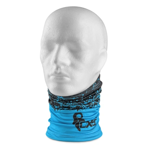 Šátek LORY CXS, multifunkční, černo-modrý, 1820-135-806