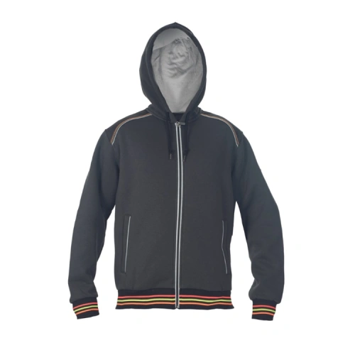 Mikina pánská KNOXFIELD RYO, s kapucí, antracit