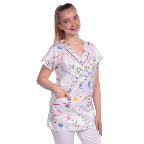 Dámská halena MAGDALÉNA, luční kvítí