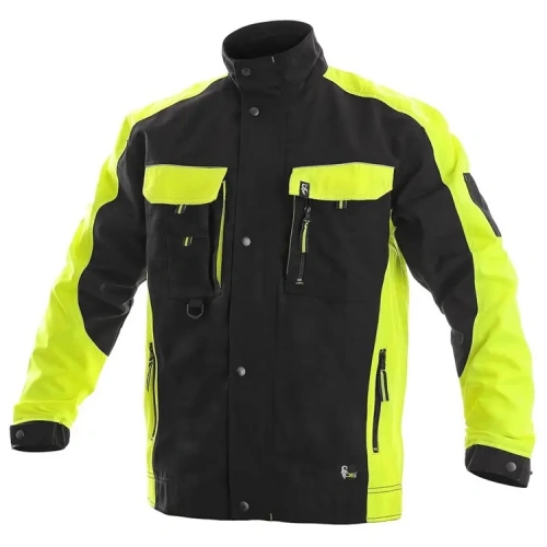 pánská zimní blůza cxs sirius brighton černo-žlutá.jpg