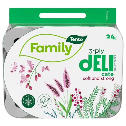 toaletní papír tento family delicate