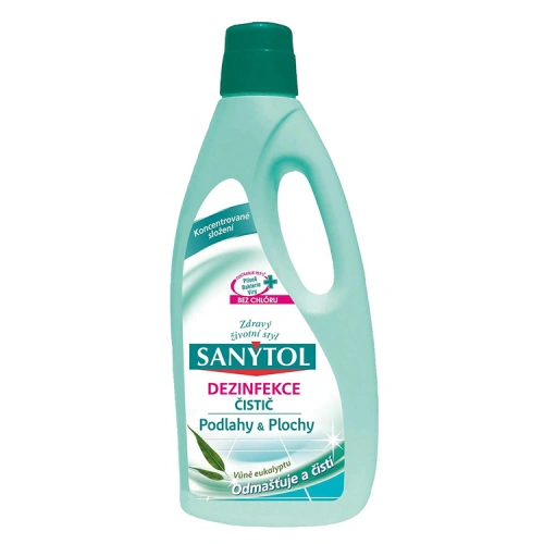 Čisticí prostředek SANYTOL, na podlahy, 1L Čisticí prostředek SANYTOL, na podlahy, 1L