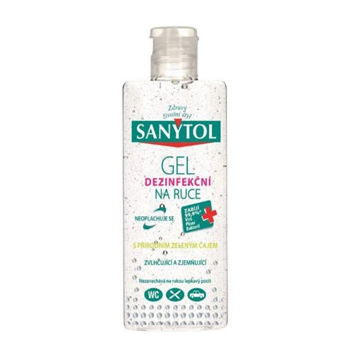 Dezinfekce gelová SANYTOL, 75ml Dezinfekce gelová SANYTOL, 75ml